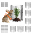 VEVOR 6 Pack Plant Protector from Animals 12,6&#039;&#039; Διάμετρος. x 14&#039;&#039; H Μεταλλικό Κλουβί φυτών