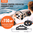 VEVOR Hydraulic Outboard Steering Kit, 150HP, Marine Boat Hydraulic Steering System, με κύλινδρο αμφίδρομης κλειδαριάς αντλίας τιμόνι και υδραυλικό σωλήνα διεύθυνσης 26 ποδιών, για μονοκινητήρια σκάφη ενός σταθμού