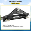 VEVOR Υδραυλικός κύλινδρος τιμονιού HC4645H Υδραυλική εξωλέμβια βάση για κύλινδρο διεύθυνσης για σκάφη έως 150 ίππων
