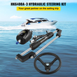 VEVOR Hydraulic Steering Kit 300HP, Hydraulic Boat Steering Kit Hem Pump, Hydraulic Boat Steering Kit Χωρίς υδραυλικό σωλήνα διεύθυνσης για σύστημα διεύθυνσης σκάφους