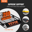 Καλάθι φορτίου VEVOR Roof Rack, 117,5 x 91,5 x 11,4 cm Μεταφορέας φορτίου στον τελευταίο όροφο, βαρέως τύπου 90,7 kg Χωρητικότητα Universal Roof Rack Basket, Βάση αποσκευών για SUV, Truck, Vehicle