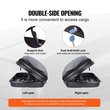 VEVOR Rooftop Carrier 8 Cubic Feet Αποσκευή Αποσκευών ABS για αυτοκίνητα SUV