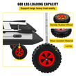 VEVOR Boat Launching Wheels, 12&quot; Boat Transom Launching Wheel, 600 LBS Loading Capacity Φουσκωτοί τροχοί εκτόξευσης σκαφών, Τροχοί εκτόξευσης σκαφών από κράμα αλουμινίου με 4 τμχ καρφίτσες γρήγορης αποδέσμευσης