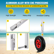 VEVOR Boat Launching Wheels, 12&quot; Boat Transom Launching Wheel, 600 LBS Loading Capacity Φουσκωτοί τροχοί εκτόξευσης σκαφών, Τροχοί εκτόξευσης σκαφών από κράμα αλουμινίου με 4 τμχ καρφίτσες γρήγορης αποδέσμευσης