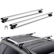 VEVOR Universal Roof Rack Crossbar 47,2&quot; μήκους για όχημα με υπερυψωμένη πλαϊνή ράγα