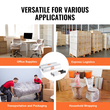 VEVOR Stretch Film VEVOR, 15 ίντσες x 1200 πόδια, 2 Pack, 80 Gauge Industrial Strength Clear ανθεκτικό ρολό τεντώματος, βαρέως τύπου Shrink Stretch Wrap με λαβές για τύλιγμα παλετών Αποστολή μετακίνηση