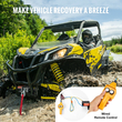 VEVOR Ηλεκτρικό βαρούλκο ATV UTV 2000 lb Steel καλώδιο IP 55 Αδιάβροχο ενσύρματο χειριστήριο