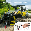 VEVOR Ηλεκτρικό βαρούλκο ATV UTV 3000 lb Ατσάλινο καλώδιο IP55 Αδιάβροχο ενσύρματο χειριστήριο
