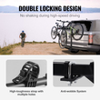 Βάση ποδηλάτου VEVOR Hitch, 4-Bike Carrier Rack, 150 LBS Bike Rack Hitch για δέκτη 2 ιντσών, με τίτλο και αναδιπλούμενο φορέα ποδηλάτου με μπουλόνι U ​​No-Wobble και ιμάντα, για αυτοκίνητο, SUV, Truck, RV, Ορθογώνια διασύνδεση