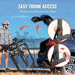 Βάση ποδηλάτου VEVOR Hitch, 4-Bike Carrier Rack, 150 LBS Bike Rack Hitch για δέκτη 2 ιντσών, με τίτλο και αναδιπλούμενο φορέα ποδηλάτου με μπουλόνι U ​​No-Wobble και ιμάντα, για αυτοκίνητο, SUV, Truck, RV, Ορθογώνια διασύνδεση
