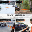 VEVOR Off-Road Recovery Kit, 3&quot; x 30&#039;, Heavy Duty Winch Recovery Kit με ιμάντα ρυμούλκησης 30.000 lbs, δεσμίδες D-ring 44.092 lbs, δέκτη δεσμών και τσάντα αποθήκευσης, για ATV, Jeephi, Off-Road