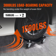 VEVOR Car Dolly Wheel Tire Dolly 2 ΤΕΜ. Heavy Duty Skate Auto Repair Dolly 3000LB