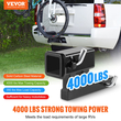Προσαρμογέας VEVOR Rise-Drop Extender Trailer Hitch Receiver 1-1/4&quot; σε 2