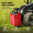 VEVOR Ballast Box 3 Point Κατηγορία 1 Tractor, 800lbs Capacity Hitch Ballast Box, για 2&#039;&#039; Hitch Receiver, Tractor Ballast Box με όγκο 5cu.ft, Ατσάλι βαρέως τύπου, κόκκινο