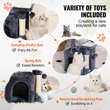 VEVOR Cat Tree 31,4&quot; Cat Tower with Cat Condo Sisal Scratching Post Dark Grey