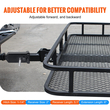 VEVOR Trailer Hitch Extender, 1-1/4&quot; έως 2&quot; Receiver Hitch Adapter, Trailer Hitch Extension Tube Extender, 6&quot; μήκος επέκτασης, 4000 lbs ικανότητα ρυμούλκησης, καρφίτσες, κλιπ, μπουλόνι και παξιμάδι που περιλαμβάνονται, μαύρο