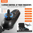 VEVOR Intelligent Foldable Electric Wheelchair Motorized Power Chair 300 lbs