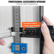 Κουζίνα ντουλαπιού VEVOR Hardware, κράμα αλουμινίου και χειρολαβή ντουλαπιού από ανοξείδωτο χάλυβα με κεντρική διάτρηση, ρυθμιζόμενο πρότυπο υλικού ντουλαπιού για εγκατάσταση μπροστινών πόμολα συρταριών πόρτας Χερούλια και έλξεις