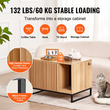 Έπιπλα VEVOR Litter Litter Box Κρυφό Κουτί απορριμάτων Έπιπλα 31,5&quot; L x 20&quot; Π x 22&quot; Υ
