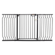 VEVOR Baby Gate, 29,5&quot;-57,8&quot; Extra Wide, 30&quot; High, Dog Gate για τις πόρτες και το σπίτι σκάλες, Easy Step Walk Thru Auto Close Child Gate Πόρτα ασφαλείας για κατοικίδια με κιτ τοποθέτησης πίεσης και κιτ τοποθέτησης στον τοίχο, μαύρο