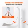 VEVOR Pet Door for Door with Lock and Magnetic Flap System Πλαίσιο αλουμινίου XL