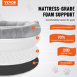 VEVOR Human Dog Bed 68x35x10 in Large Human Size Skill Sweet Faux Rabbit Fur
