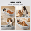 VEVOR Human Dog Bed 68x35x10 in Large Human Size Skill Sweet Faux Rabbit Fur