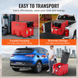 VEVOR Φορητό ρεζερβουάρ ντίζελ &amp; βενζίνης 48 Gal Fuel Tank with 12V Transfer Pump
