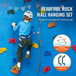 Υλικό VEVOR 25 Rock Climbing Hold Climbing Rocks with Knotted Rope Handles