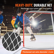 VEVOR Street Hockey Net Σετ Γκολ Χόκεϋ εσωτερικού εξωτερικού χώρου από ατσάλι 72&quot;x48