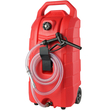 VEVOR 16 Gallon Fuel Caddy Φορητό δοχείο αποθήκευσης αερίου 7,8 λίτρα/λεπτό με χειροκίνητο ακροφύσιο