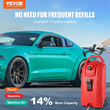 VEVOR 16 Gallon Fuel Caddy, 7,8 L/min, Φορητό δοχείο αποθήκευσης αερίου με ελαστικούς τροχούς χειρός αντλίας, δοχείο αποθήκευσης μεταφοράς καυσίμου για βενζίνη Diesel Machine Oil Car Mowers Tractor Boat Motorcycle