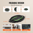 VEVOR 40&quot; Πτυσσόμενο Mini Fitness Trampoline Adults Exercise Rebounder with Handle