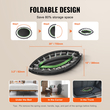VEVOR 40&quot; Πτυσσόμενο Mini Fitness Trampoline Adults Exercise Rebounder with Handle