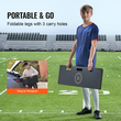 VEVOR 40&quot;X12&quot; Soccer Rebounder Board Φορητός τοίχος ποδοσφαίρου με 2 γωνίες Rebound