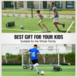 VEVOR 40&quot;X12&quot; Soccer Rebounder Board Φορητός τοίχος ποδοσφαίρου με 2 γωνίες Rebound
