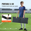 VEVOR 45&quot;X13&quot; Soccer Rebounder Board Φορητός τοίχος ποδοσφαίρου με 2 γωνίες Rebound