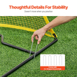 VEVOR 7x7FT Soccer Rebounder φορητό δίχτυ προπόνησης ποδοσφαίρου με φορητή τσάντα