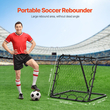 Φορητά δώρα προπόνησης ποδοσφαίρου VEVOR 34&quot;x34&quot; Soccer Rebounder Net Kick-Back
