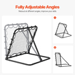 Φορητά δώρα προπόνησης ποδοσφαίρου VEVOR 34&quot;x34&quot; Soccer Rebounder Net Kick-Back