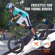 Ποδήλατο VEVOR 18 ιντσών BMX Ποδήλατο ελεύθερου ανδρικού ποδήλατο Παιδικό BMX ποδήλατο Hi-Ten Steel πλαίσιο