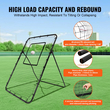 VEVOR Baseball And Softball Rebounder Net 4x6 Ft PitchBack Ρυθμιζόμενες γωνίες