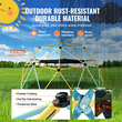 VEVOR Climbing Dome, 10FT Geometric Dome Climber με αιώρα και κούνια, για παιδιά 3 έως 10 ετών, Jungle Gym που υποστηρίζει 750LBS και εύκολη συναρμολόγηση, με λαβή αναρρίχησης, εξοπλισμό για παιχνίδι στην αυλή εξωτερικού χώρου