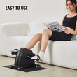 VEVOR Under Desk Bike Pedal Exercise Mini Exercise Bike for Arm Leg Exercise
