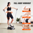 Βήμα σκάλας VEVOR για άσκηση στο σπίτι Mini stepper με ζώνη αντίστασης