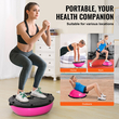 VEVOR 23&quot; Half Exercise Ball Trainer Yoga Balance Stability Band Resistance Ball