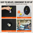 VEVOR 23&quot; Half Exercise Ball Trainer Yoga Balance Stability Band Resistance Ball