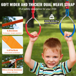 VEVOR 2x60 ft Ninja Warrior Obstacle Course Kids Outdoor Slackline 14 Obstacles