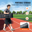 VEVOR I Screen Baseball για Batting Cage, 7x4 ft Baseball Softball Screen Safety, Body Protector Φορητή οθόνη κτύπημα με τσάντα μεταφοράς και πάσσαλοι εδάφους, Heavy Duty Pitching Net for Pitchers Protection