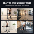 VEVOR Power Tower Dip Station, ρυθμιζόμενο ύψος 10 επιπέδων Stand Bar Pull Up, Πολυλειτουργικός εξοπλισμός προπόνησης δύναμης με 4 καλύμματα ποδιών αναρρόφησης, Home Gym Fitness Dip Bar Station, 330LBS